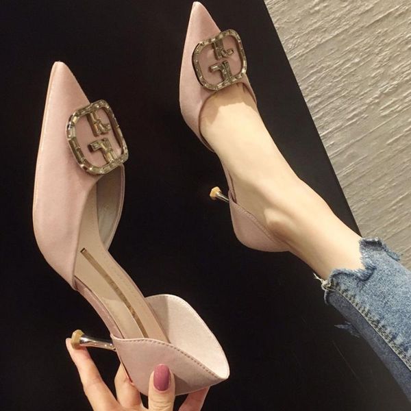 dress shoes rlinf soft leather shallow fashion women's high heels candy colors pointed toe women pumps show thin female office shoe, Black
dress shoes rlinf soft leather shallow fashion women's high heels candy colors pointed toe women pumps show thin female office shoe, Black