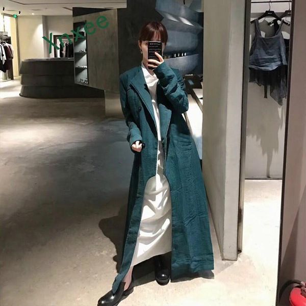 women's trench coats xnxee spring autumn european style women zippers button spliced o-neck full sleeve wide-wausted coat tide, Tan;black
women's trench coats xnxee spring autumn european style women zippers button spliced o-neck full sleeve wide-wausted coat tide, Tan;black