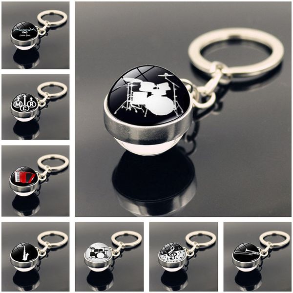 Glass Pendant Music Metal Car Keychain Keyring Musical Instruments Jewelry Drum Set Photo Key Chain
Glass Pendant Music Metal Car Keychain Keyring Musical Instruments Jewelry Drum Set Photo Key Chain