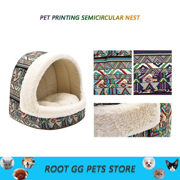 kennels & pens small tent kennel winter warm comfortable and breathable printed semicircle pet mattress teddy kitten puppy universal house
kennels & pens small tent kennel winter warm comfortable and breathable printed semicircle pet mattress teddy kitten puppy universal house