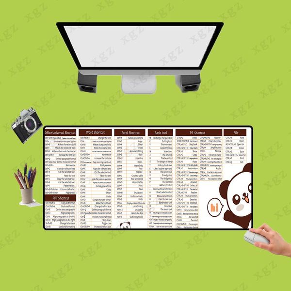 mouse pads & wrist rests xgz ps/ppt office software shortcut key pattern large l gaming pad computer keyboard lock edge control
mouse pads & wrist rests xgz ps/ppt office software shortcut key pattern large l gaming pad computer keyboard lock edge control