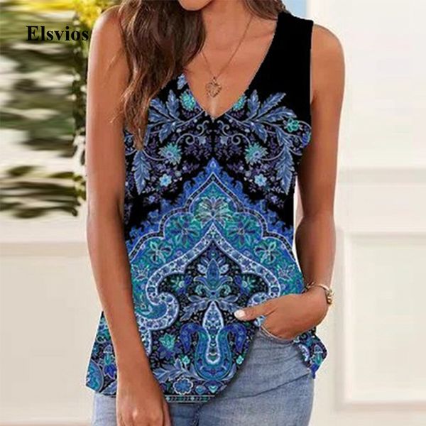women's blouses & shirts 2021 summer sleeveless loose shirt blusas v-neck women pullover vintage pattern floral print bl, White
women's blouses & shirts 2021 summer sleeveless loose shirt blusas v-neck women pullover vintage pattern floral print bl, White