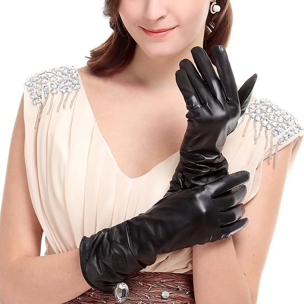 fingerless gloves kursheuel luxury winter women long leather evening party genuine warm driving glove female mittens, Blue;gray
fingerless gloves kursheuel luxury winter women long leather evening party genuine warm driving glove female mittens, Blue;gray