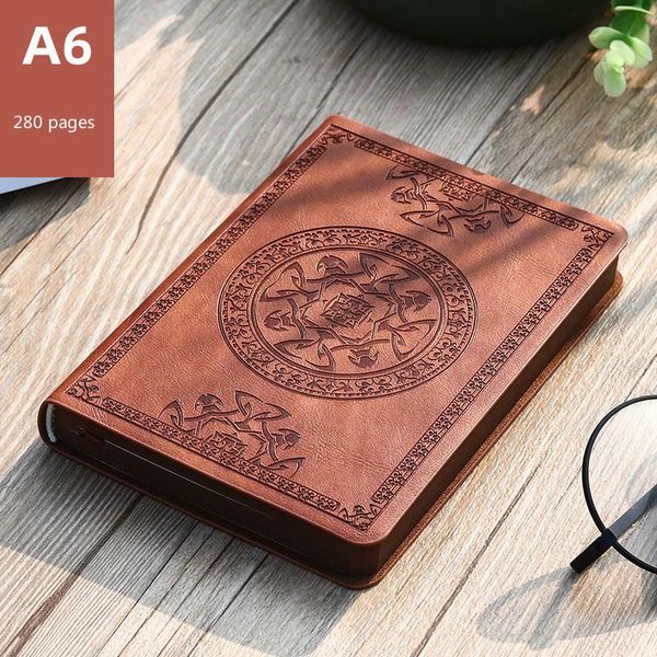 notepads a6 diary notebook retro cover soft beautiful leather notepad traveler journal office accessories notebooks pocket size, Purple;pink
notepads a6 diary notebook retro cover soft beautiful leather notepad traveler journal office accessories notebooks pocket size, Purple;pink