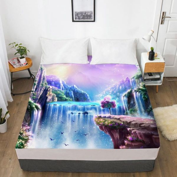 sheets & sets 3d printed mountians and waterfalls soft fitted sheet with elastic band solid bed cover-wrinkle abrasion resistant
sheets & sets 3d printed mountians and waterfalls soft fitted sheet with elastic band solid bed cover-wrinkle abrasion resistant