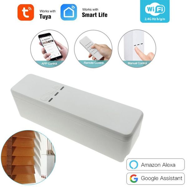 smart home control tuya wifi roller shade driver diy shutter motor tuya/smart life app voice work with alexa/google
smart home control tuya wifi roller shade driver diy shutter motor tuya/smart life app voice work with alexa/google