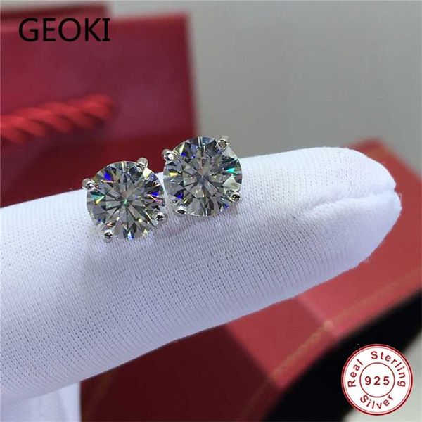 geoki luxury pass diamond test total 2 ct round perfect cut d color vvs1 stud earrings 925 sterling silver jewelry 211009, Golden;silver
geoki luxury pass diamond test total 2 ct round perfect cut d color vvs1 stud earrings 925 sterling silver jewelry 211009, Golden;silver