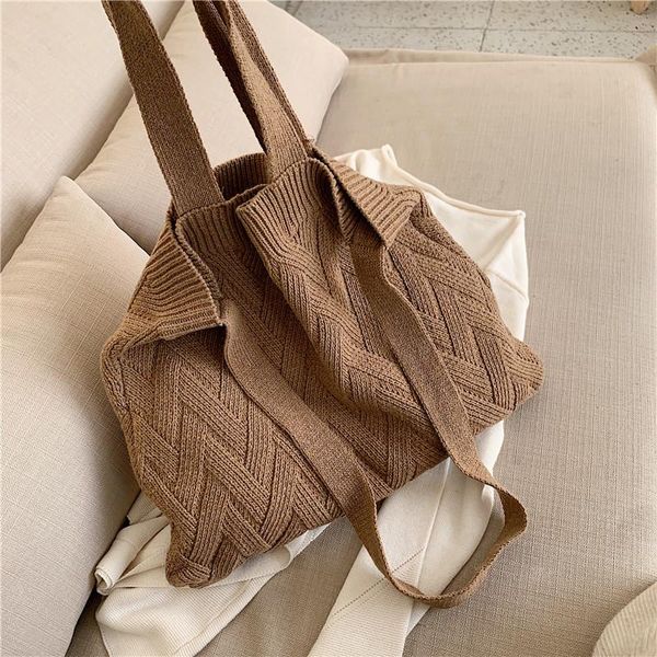 evening bags winter casual knitted woolen women simple all-match solid color shoulder crossbody bag lady large capacity travel
evening bags winter casual knitted woolen women simple all-match solid color shoulder crossbody bag lady large capacity travel