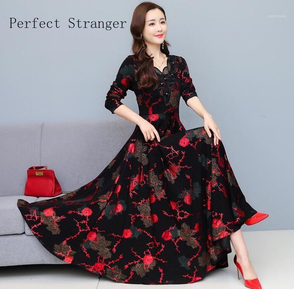 casual dresses 2021 autumn winter arrival v collar lace thicken printed long sleeve flower women dress plus size -4xl, Black;gray
casual dresses 2021 autumn winter arrival v collar lace thicken printed long sleeve flower women dress plus size -4xl, Black;gray