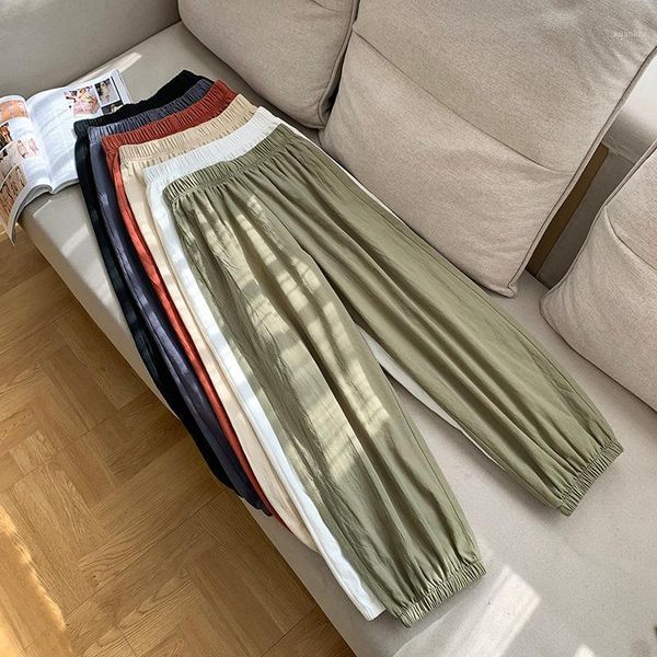 casual cotton linen harem pants women 2021 korean fashion solid high waist trousers female spring loose pleated straight women's & capr, Black;white
casual cotton linen harem pants women 2021 korean fashion solid high waist trousers female spring loose pleated straight women's & capr, Black;white
