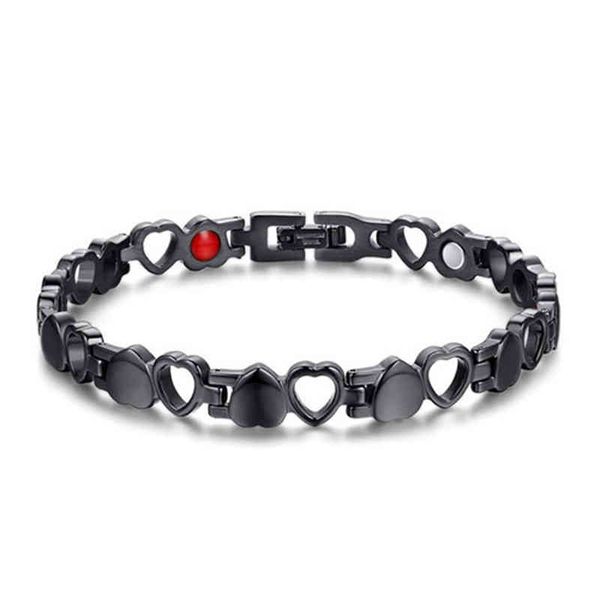 wholale manufacturer korean fashion titanium steel jewelry magnet love lady titanium steel bracelet, Golden;silver
wholale manufacturer korean fashion titanium steel jewelry magnet love lady titanium steel bracelet, Golden;silver