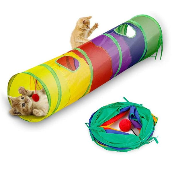 collapsible cat tunnel tube toy funny pet 2 holes play tubes ball crinkle kitten toys puppy ferrets dog channel
collapsible cat tunnel tube toy funny pet 2 holes play tubes ball crinkle kitten toys puppy ferrets dog channel