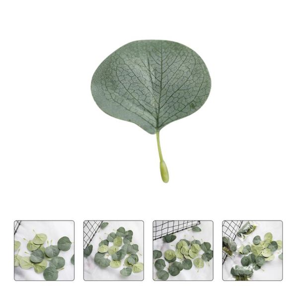 100pcs simulation eucalyptus leaves artificial green wreath decorative flowers & wreaths
100pcs simulation eucalyptus leaves artificial green wreath decorative flowers & wreaths