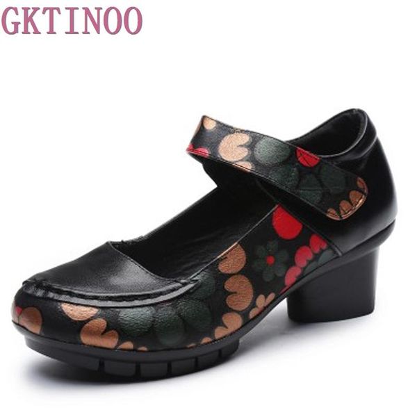 dress shoes soft med heels vintage style genuine leather personality casual women's pumps summer cowhide retro floral handmade, Black
dress shoes soft med heels vintage style genuine leather personality casual women's pumps summer cowhide retro floral handmade, Black