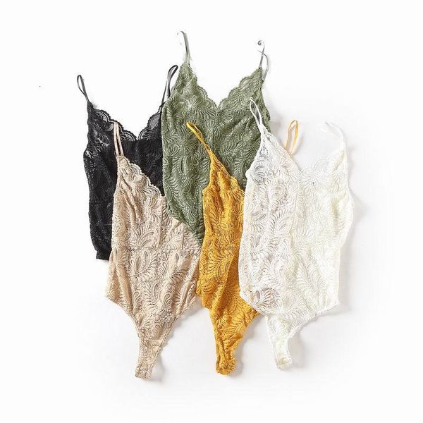 women's jumpsuits & rompers summer bodysuit women romper deep v neck body feminino hollow out transparent lace clothes bodyco, Black;white
women's jumpsuits & rompers summer bodysuit women romper deep v neck body feminino hollow out transparent lace clothes bodyco, Black;white