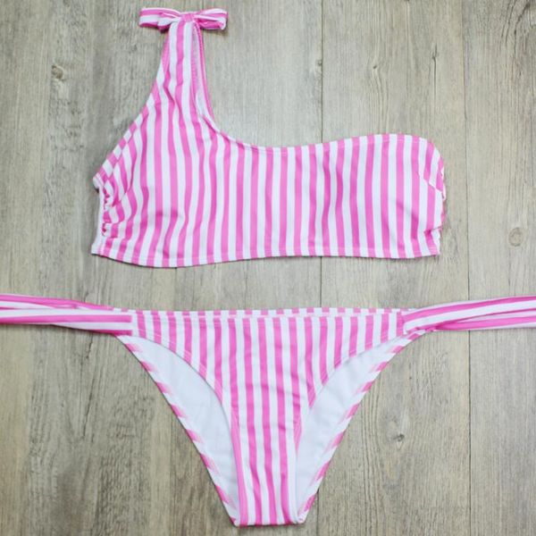 women's swimwear one shoulder bikini two pieces swimsuit female women set bathing suit swim biquini, White;black
women's swimwear one shoulder bikini two pieces swimsuit female women set bathing suit swim biquini, White;black