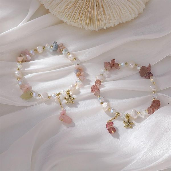 beaded, strands retro handmade round beads pink crystal girl sweet irregular single circle bracelet for women fashion jewelry accessories, Black
beaded, strands retro handmade round beads pink crystal girl sweet irregular single circle bracelet for women fashion jewelry accessories, Black