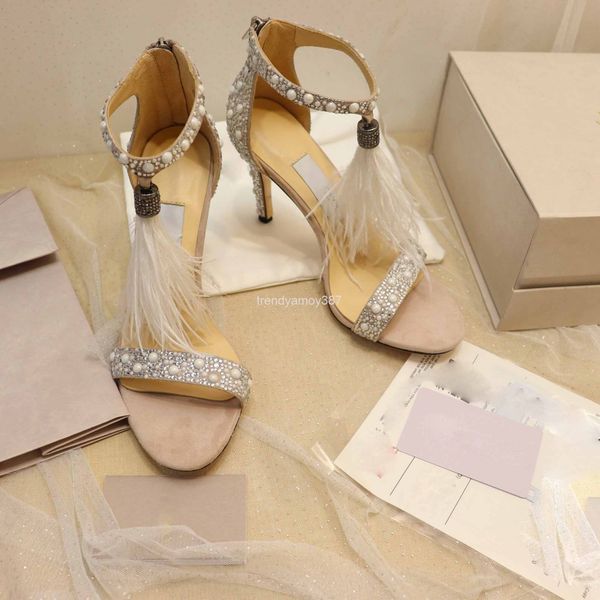 dress shoes summer fashion shoes fairy celebrities temperament trend diamond studded feather high heels sandals women's style, Black
dress shoes summer fashion shoes fairy celebrities temperament trend diamond studded feather high heels sandals women's style, Black