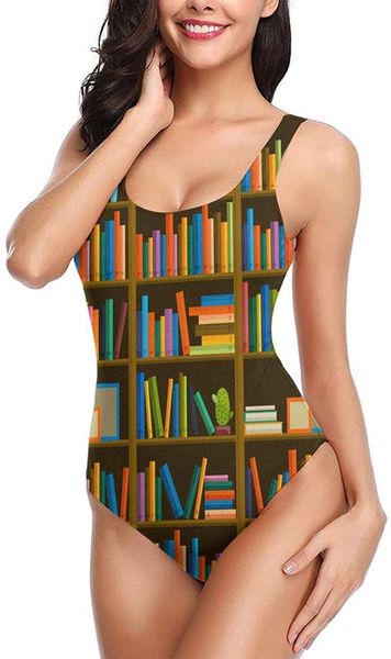 womens one piece bathing suits monokini swimsuits teen girls cute retro library bookstore books on bookshelves one-piece
womens one piece bathing suits monokini swimsuits teen girls cute retro library bookstore books on bookshelves one-piece
