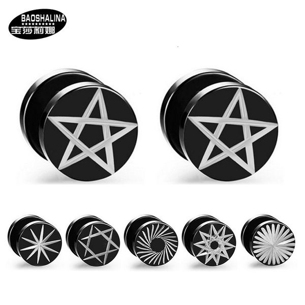 studs earrings hip hop rock circle trendsetter stainless steel men's and women's titanium dumbbell, Golden;silver
studs earrings hip hop rock circle trendsetter stainless steel men's and women's titanium dumbbell, Golden;silver