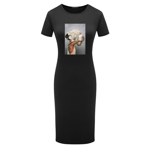 2021womens dress vestido 2021 summer clothes short sleeve slim bodycon dress tunic round neck casual slim tshirt dresses for women, Black;gray
2021womens dress vestido 2021 summer clothes short sleeve slim bodycon dress tunic round neck casual slim tshirt dresses for women, Black;gray