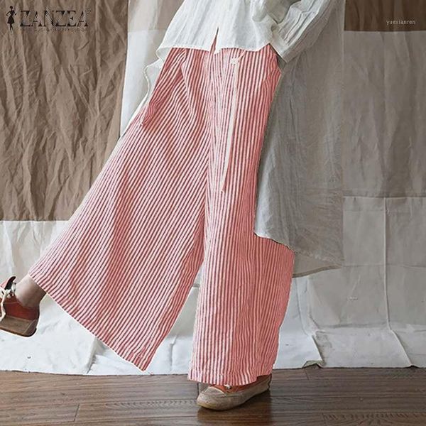 women's pants & capris women's women striped wide leg summer elastic waist trousers vintage loose long pantalon casual flare palaz, Black;white
women's pants & capris women's women striped wide leg summer elastic waist trousers vintage loose long pantalon casual flare palaz, Black;white