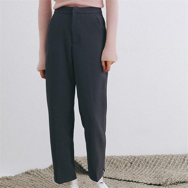 women's pants & capris hzirip straight texture slender brief all match fashion chic trousers 2021 plus casual high loose solid women an, Black;white
women's pants & capris hzirip straight texture slender brief all match fashion chic trousers 2021 plus casual high loose solid women an, Black;white