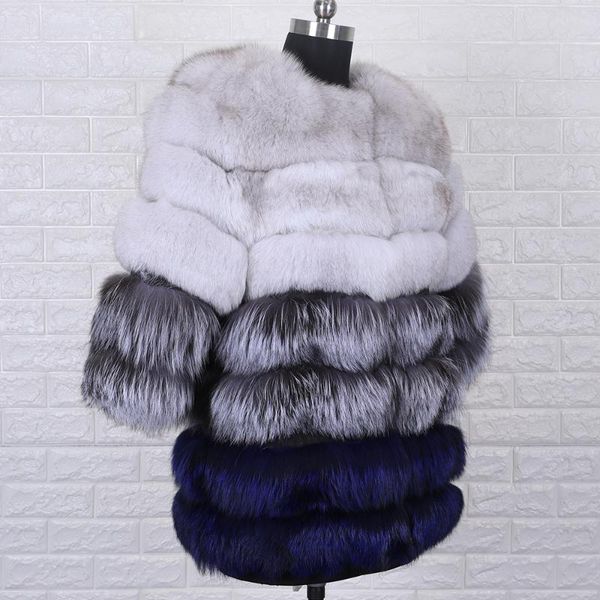 women's fur & faux natural winter jacket vest warm thick silver medium long 100% true coat, Black
women's fur & faux natural winter jacket vest warm thick silver medium long 100% true coat, Black