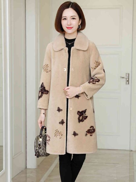 women's fur & faux tcyeek real coat female winter collar jacket women clothes korean vintage sheep shearing wool 20961 5r7a, Black
women's fur & faux tcyeek real coat female winter collar jacket women clothes korean vintage sheep shearing wool 20961 5r7a, Black