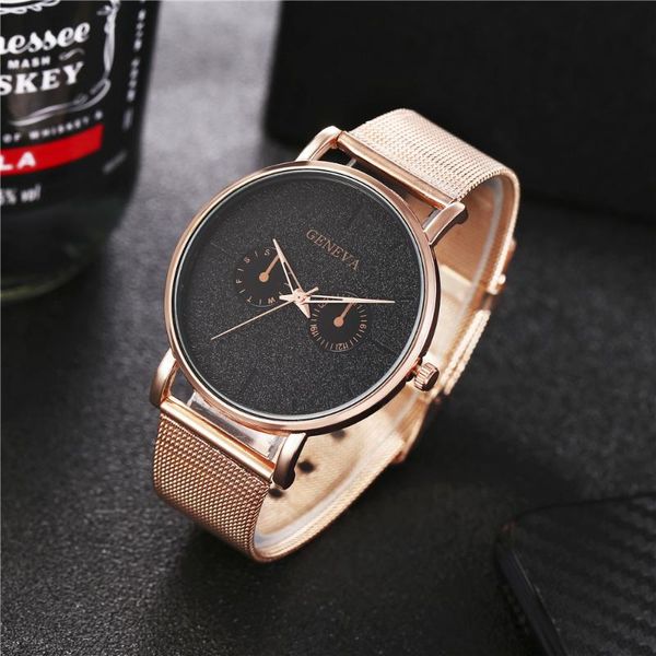 wristwatches geneva minimalist watch men luxury relogio rose gold watchbands fashion stainless steel erkek kol saati quartz zegarek meski, Slivery;brown
wristwatches geneva minimalist watch men luxury relogio rose gold watchbands fashion stainless steel erkek kol saati quartz zegarek meski, Slivery;brown
