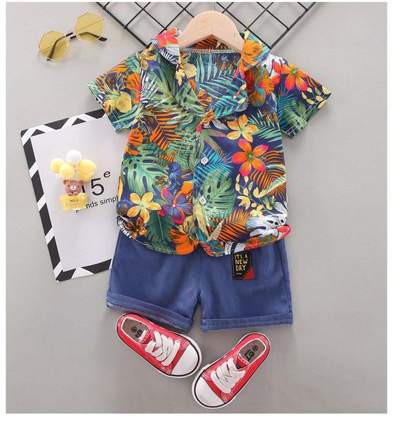 clothing sets 6m-4y boy's set summer print lapel short sleeve t-shirt and shorts two-piece suit for pography birthday party, White
clothing sets 6m-4y boy's set summer print lapel short sleeve t-shirt and shorts two-piece suit for pography birthday party, White
