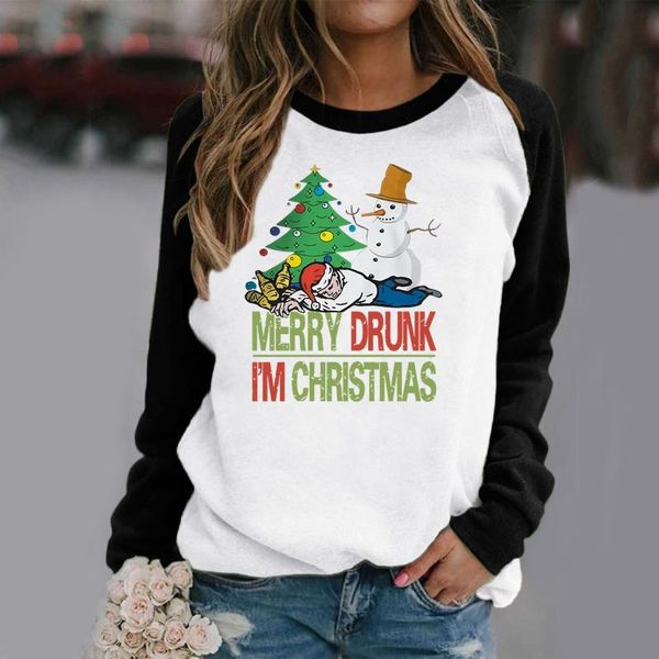 women's hoodies & sweatshirts cartoon sweatshirt i'm christmas printed holiday women plus size funny cute pullover for ladies, Black
women's hoodies & sweatshirts cartoon sweatshirt i'm christmas printed holiday women plus size funny cute pullover for ladies, Black