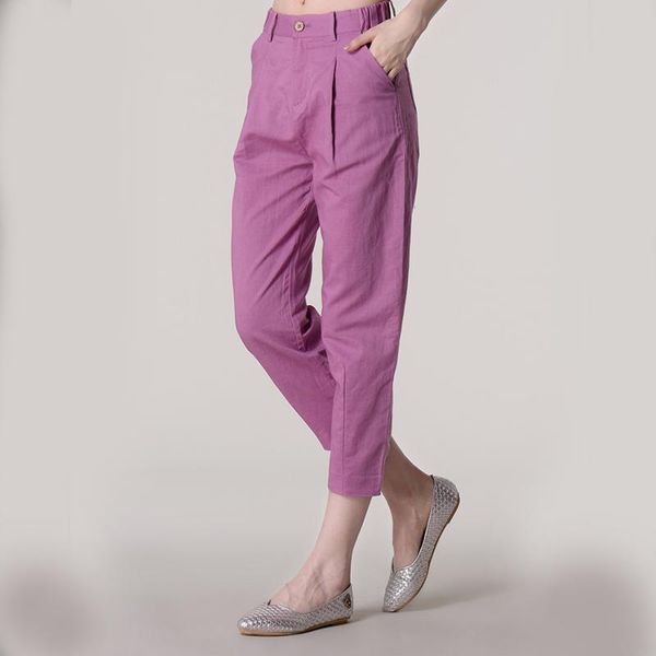 women's pants & capris summer linen casual women' loose solid color cotton and harem was thin trousers women plus size, Black;white
women's pants & capris summer linen casual women' loose solid color cotton and harem was thin trousers women plus size, Black;white