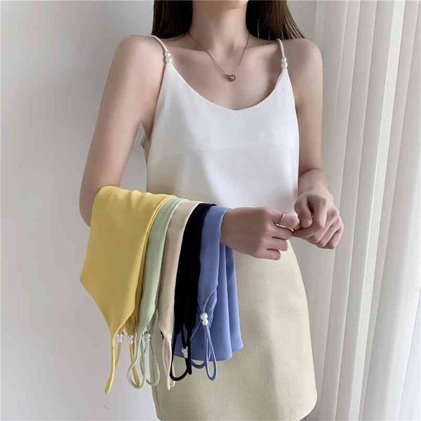 casual v-neck blouse solid color woman camis tank chiffon sleeveless ole y2k halter blusa 210507, White
casual v-neck blouse solid color woman camis tank chiffon sleeveless ole y2k halter blusa 210507, White