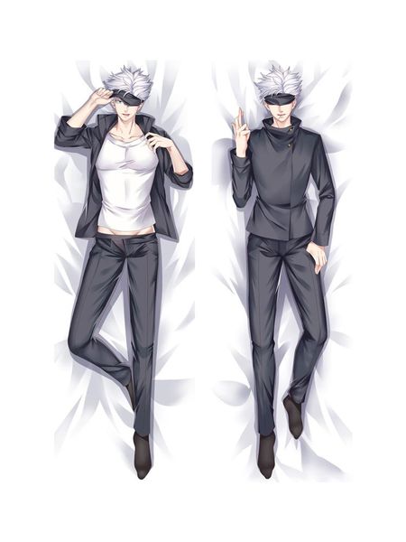 pillow case japan anime jujutsu kaisen dakimakura gojo satoru hugging body cover
pillow case japan anime jujutsu kaisen dakimakura gojo satoru hugging body cover