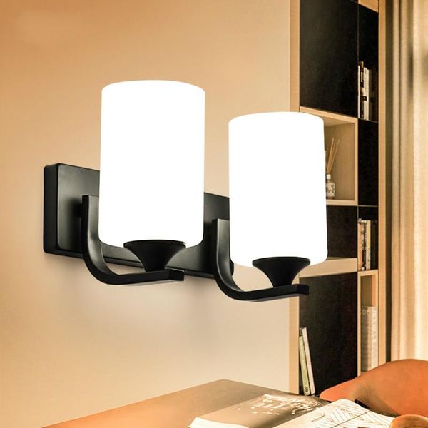 wall lamp minimalist led glass creative balck corridor bedroom beside light living room home decor fixtures e27
wall lamp minimalist led glass creative balck corridor bedroom beside light living room home decor fixtures e27