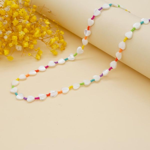 chokers go2boho boho rainbow beaded necklaces romantic heart necklace choker for women natural shell hearts beads jewelry collares femme, Golden;silver
chokers go2boho boho rainbow beaded necklaces romantic heart necklace choker for women natural shell hearts beads jewelry collares femme, Golden;silver
