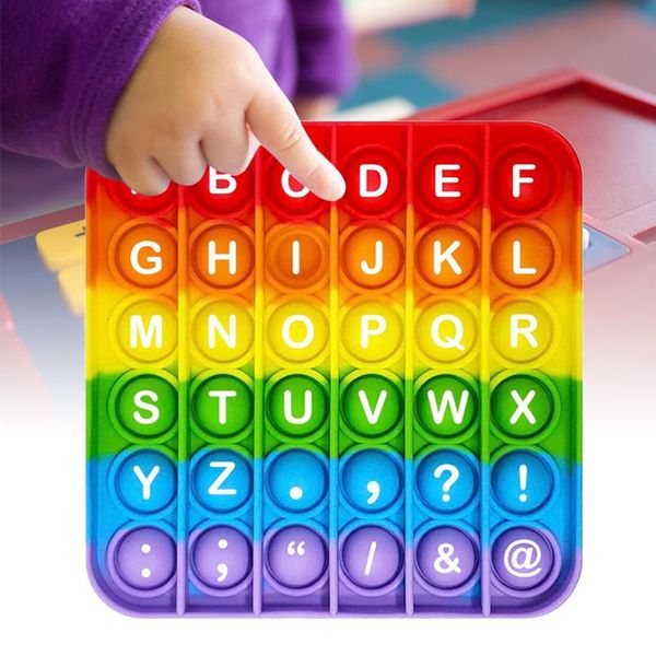 party favor push pops bubble toy rainbow letter board game thinking training puzzle interesting for kids audlt dag-ship
party favor push pops bubble toy rainbow letter board game thinking training puzzle interesting for kids audlt dag-ship