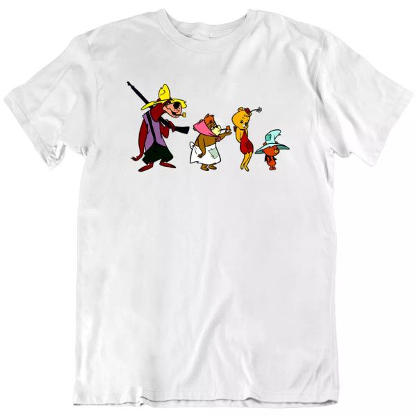 bears cartoon tee animals hillbilly bears tv retro animation t-shirts gift new, White;black
bears cartoon tee animals hillbilly bears tv retro animation t-shirts gift new, White;black