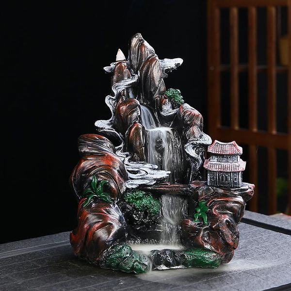 fragrance lamps mountain backflow incense burner holder indoor waterfall smoke fountain zen garden incensario home decoration
fragrance lamps mountain backflow incense burner holder indoor waterfall smoke fountain zen garden incensario home decoration