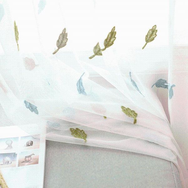 curtain & drapes curtains pastoral style fresh leaves embroidery sheer for living room screen tulle bedroom simple yarn window custom
curtain & drapes curtains pastoral style fresh leaves embroidery sheer for living room screen tulle bedroom simple yarn window custom