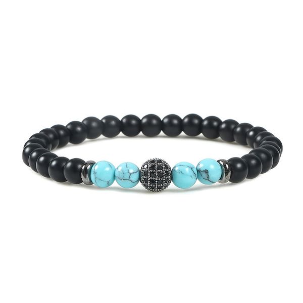 beads strands quality men bracelet fashion 6mm matte natural stone black micro-inlaid zircon cz ball beaded charm bracelets for women jewelr
beads strands quality men bracelet fashion 6mm matte natural stone black micro-inlaid zircon cz ball beaded charm bracelets for women jewelr