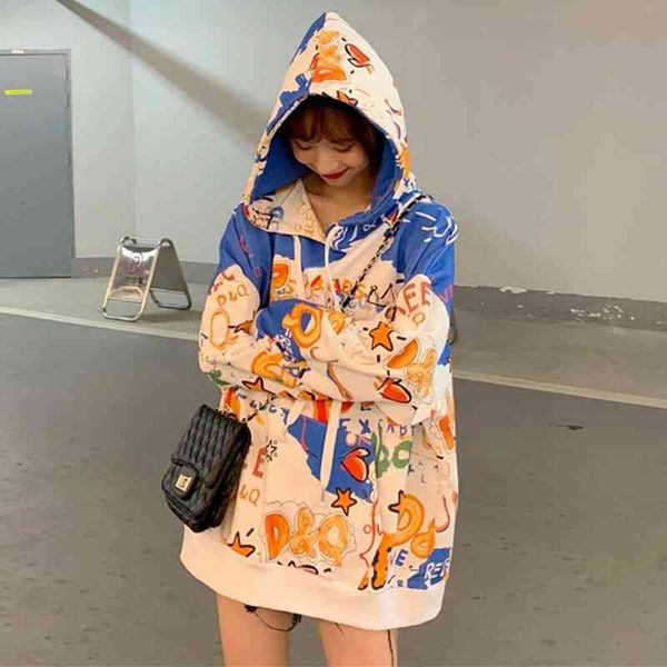 women's jackets deeptown harajuku letter printed with women's hood anime graffiti of the animated autumn large fashion streetwear, Black;brown
women's jackets deeptown harajuku letter printed with women's hood anime graffiti of the animated autumn large fashion streetwear, Black;brown