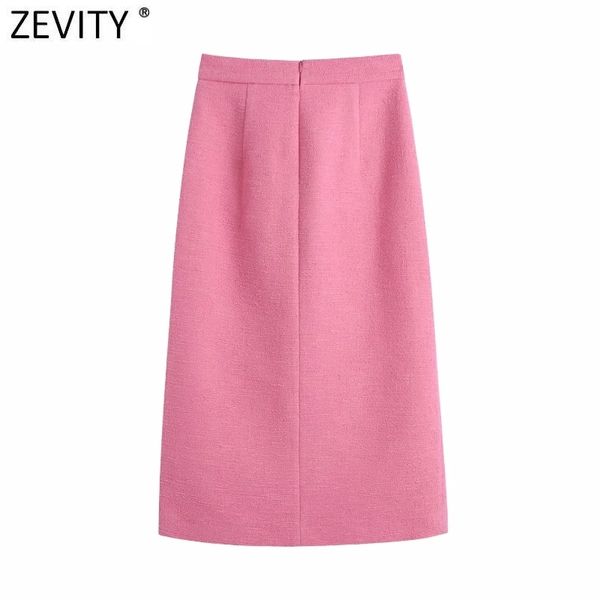 zevity new women vintage pocket patch breasted tweed woolen split slim skirt faldas mujer ladies back zipper chic vestido qun740, Black
zevity new women vintage pocket patch breasted tweed woolen split slim skirt faldas mujer ladies back zipper chic vestido qun740, Black