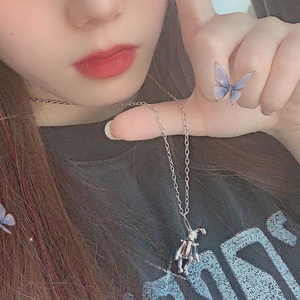 pendant necklaces 2021 autumn personality trend folding ear necklace fashion net red star with the same for women, Silver
pendant necklaces 2021 autumn personality trend folding ear necklace fashion net red star with the same for women, Silver