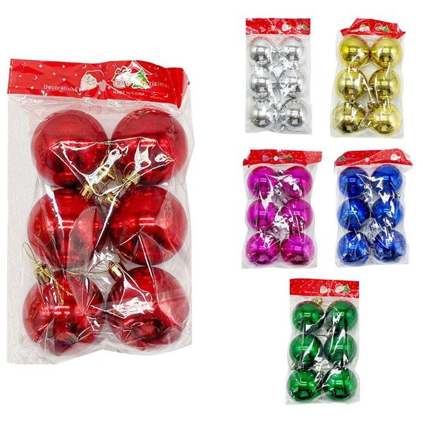 party decoration 6pcs christmas tree ornaments set 40-60mm mini shatterproof ball for decorations
party decoration 6pcs christmas tree ornaments set 40-60mm mini shatterproof ball for decorations