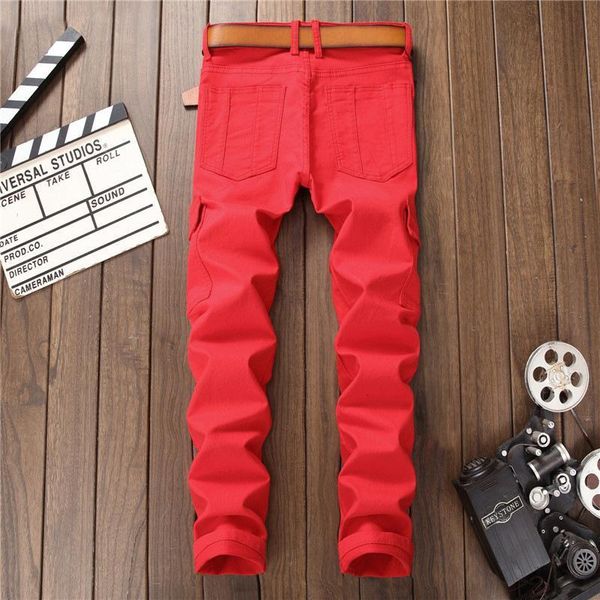 jeans sokotoo men's red patchwork pockets cargo slim fit stretch denim pencil pants1 xx1s, Blue
jeans sokotoo men's red patchwork pockets cargo slim fit stretch denim pencil pants1 xx1s, Blue