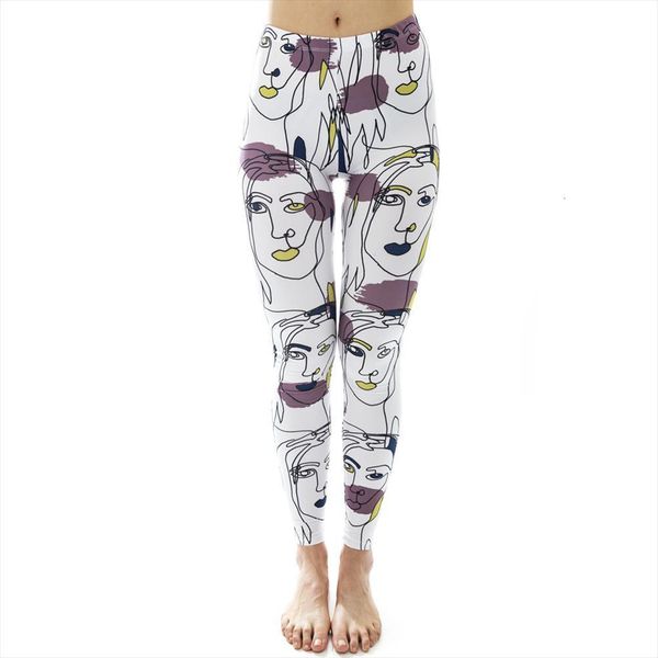 workout leggins white womens legging line moody face printing fitness stretch bottoms slim pants, Black
workout leggins white womens legging line moody face printing fitness stretch bottoms slim pants, Black
