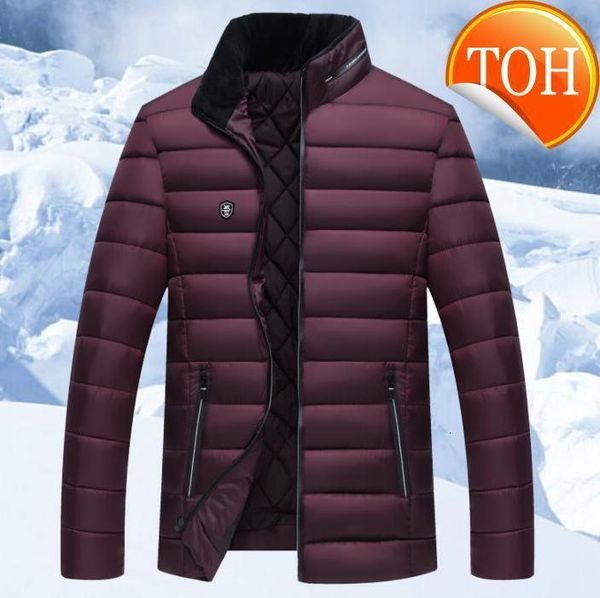 red blue black winter warm jacket men coat cotton clothes short down thick velvet middle-aged elderly stand collar b291
red blue black winter warm jacket men coat cotton clothes short down thick velvet middle-aged elderly stand collar b291