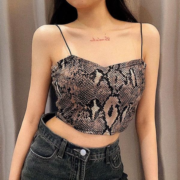wind snake print short women camis bustier thin belt vest summer club wild fashion belly squeeze sling, White
wind snake print short women camis bustier thin belt vest summer club wild fashion belly squeeze sling, White